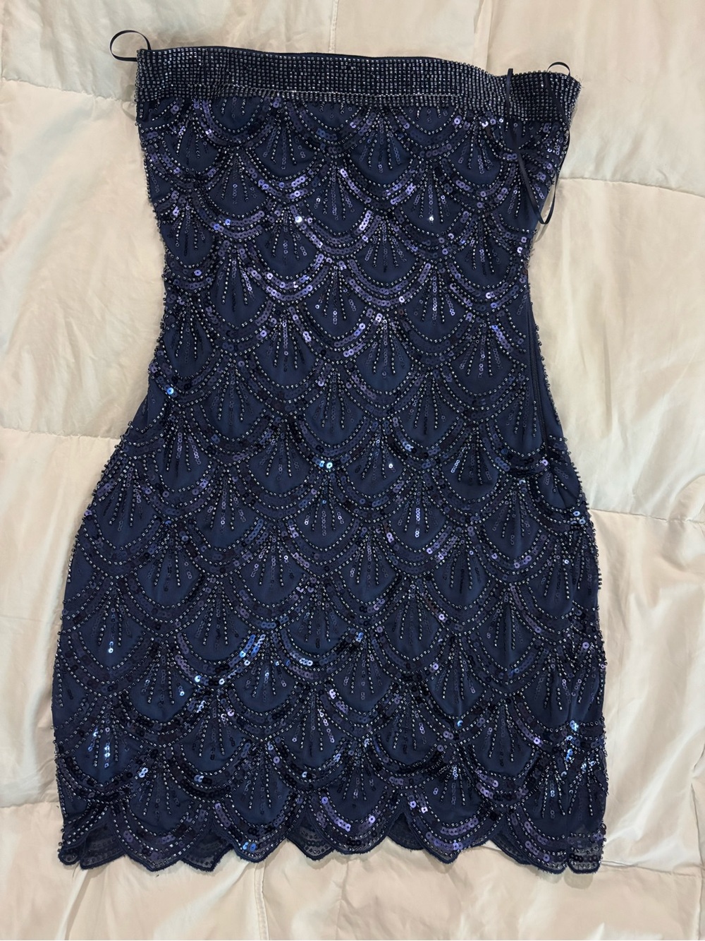 Eye candy Beaded mini dress